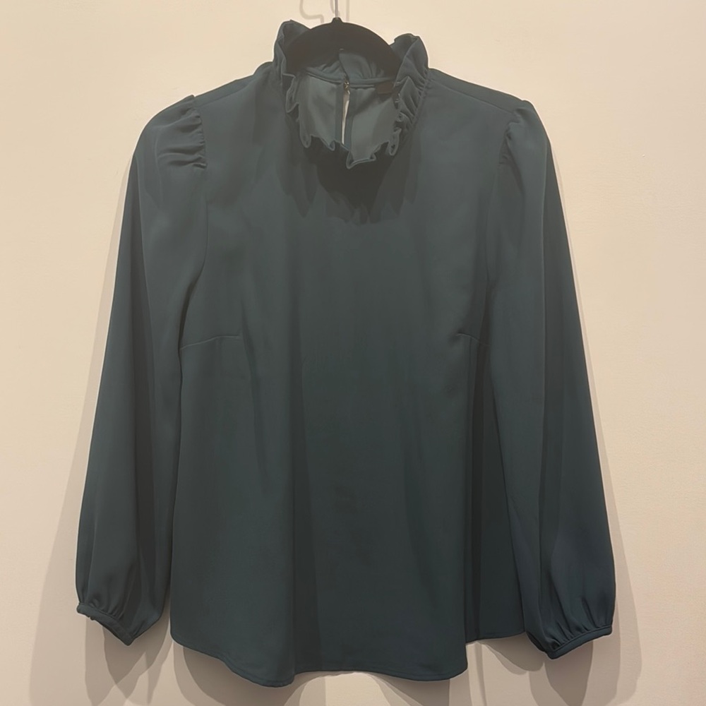 J.Crew - Elegant Green Women's Top